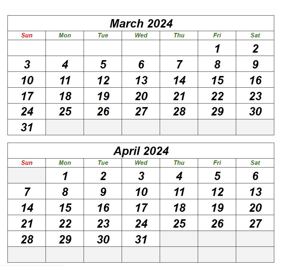 March And April 2025 Calendar Pdf Negar Sebastian March And April 2025 Calendar Pdf Negar Sebastian