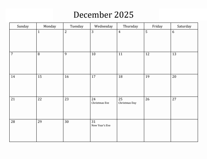 December 2026 Calendar With Holidays